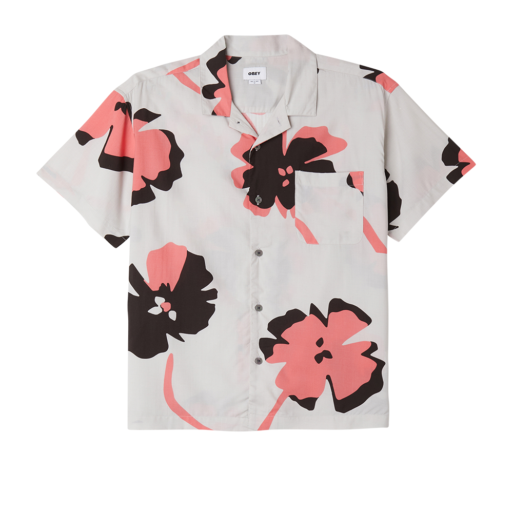 CAMISA PAPER CUTS WOVEN NIMBUS CLOUD MULTI | Mechanic