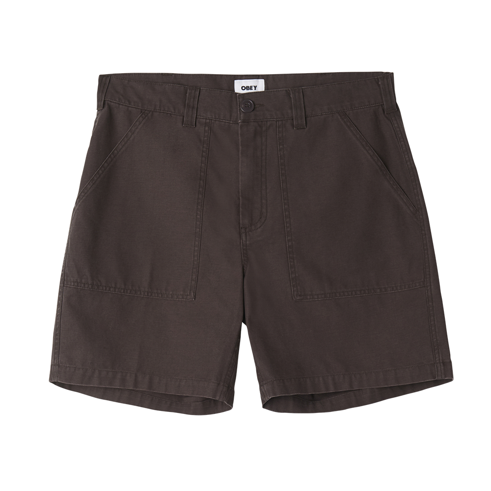 PANTALON CORTO UTILITY SHORT JAVA BROWN | Mechanic