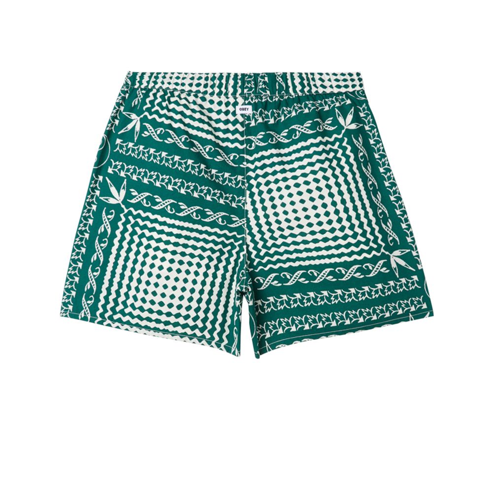 PANTALON CORTO ANGELICA BANDANA SHORT ADVENTURE GREEN MULTI | Mechanic