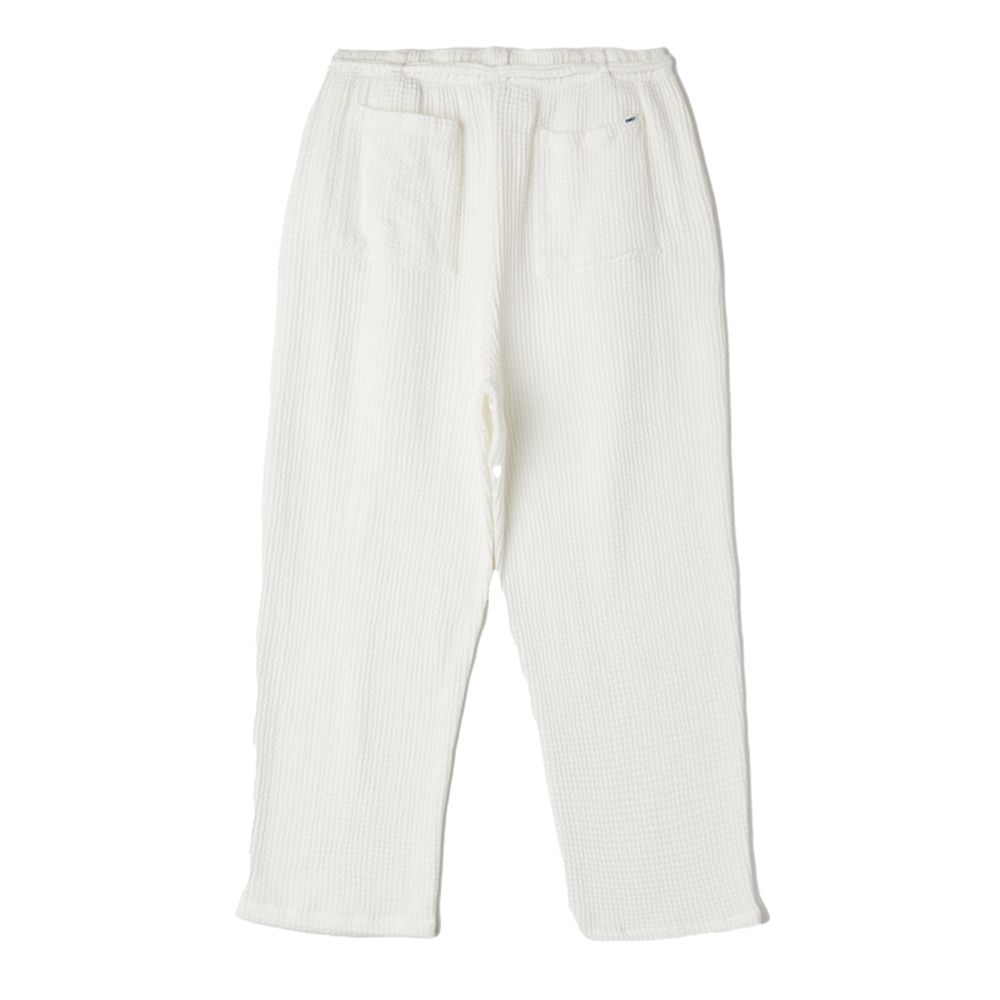 PANTALON CAMILLE WAFFLE PANT MUTED WHITE | Mechanic