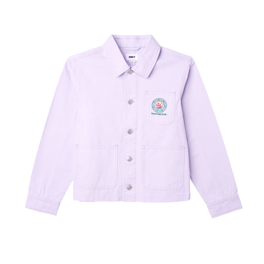 CHAQUETA ROSE CHORE JACKET ORCHID PETAL | Mechanic