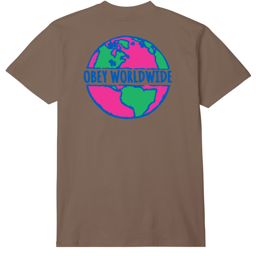 CAMISETA OBEY PLANET SILT | Mechanic