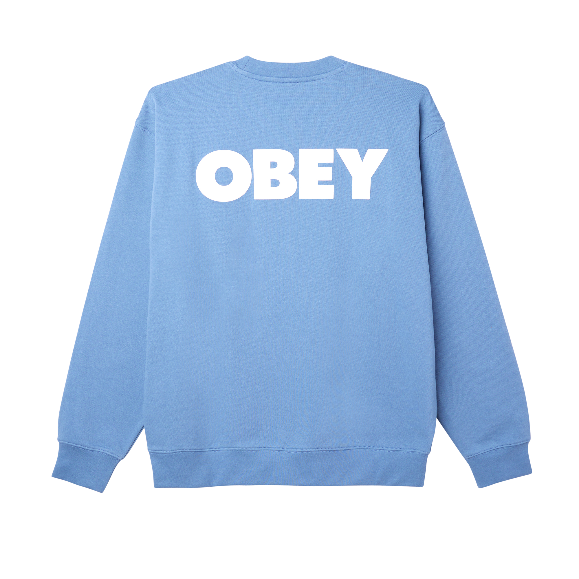 SUDADERA OBEY BOLD CREW CORNET BLUE | Mechanic