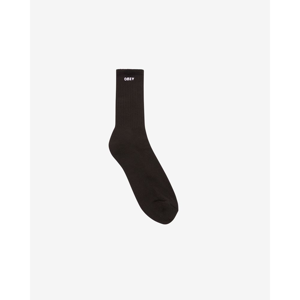 CALCETINES OBEY BOLD SOCKS BLACK | Mechanic