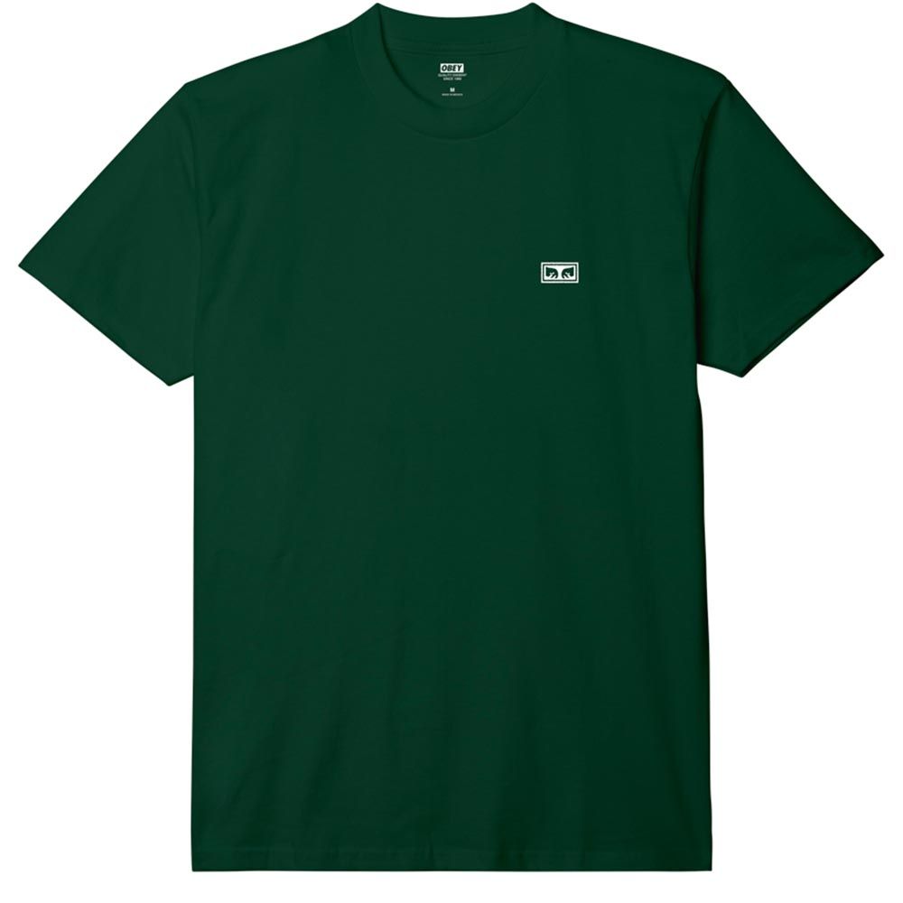 CAMISETA OBEY EYES 3 FOREST GREEN | Mechanic