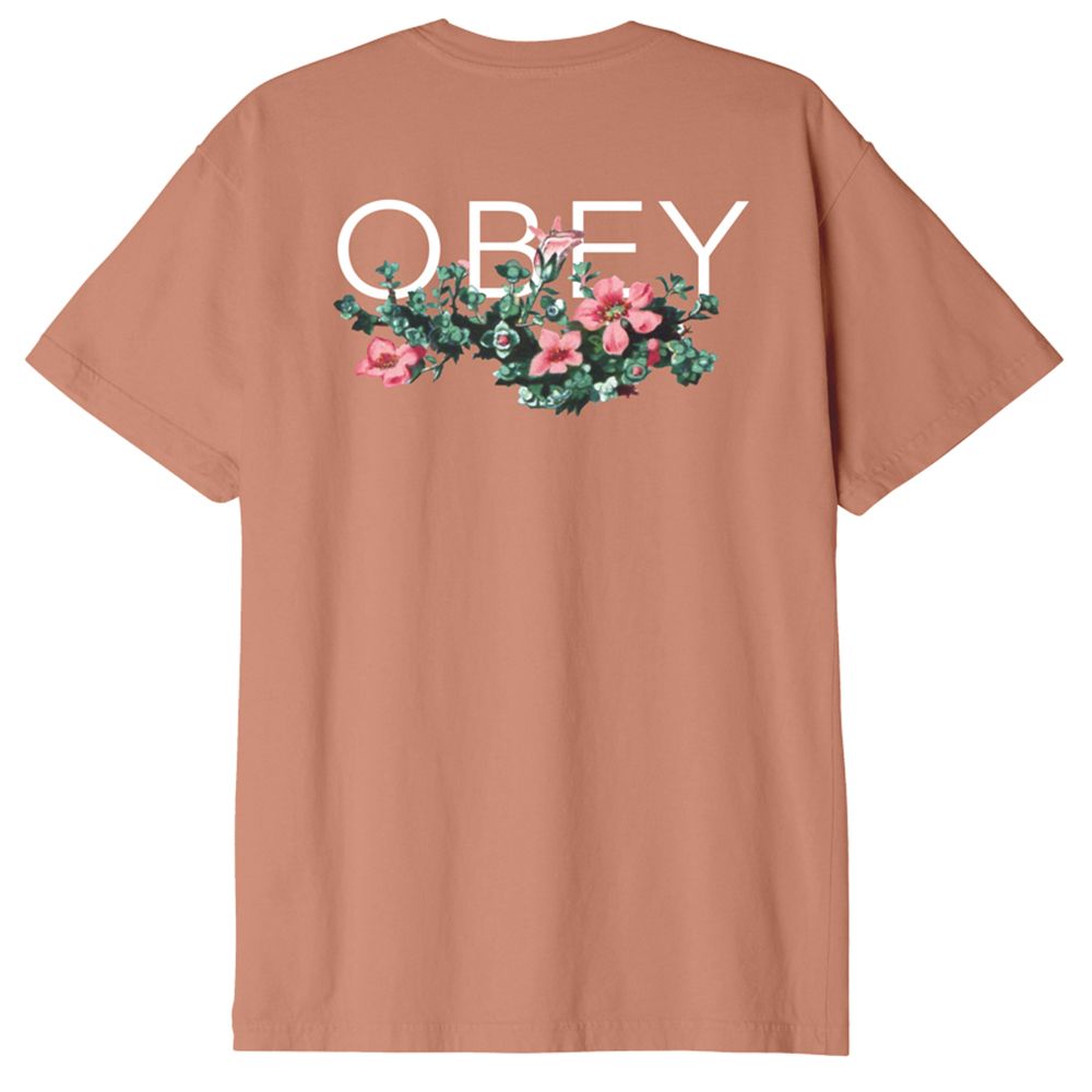 CAMISETA OBEAY LEAVE ME ALONE CORK | Mechanic