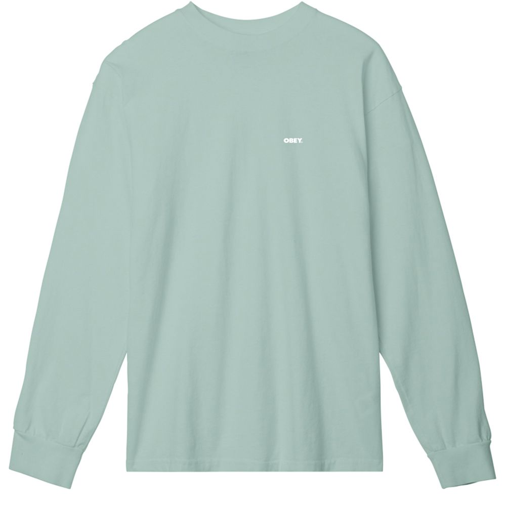 CAMISETA LS OBEY BOLD 3 SURF SPRAY | Mechanic