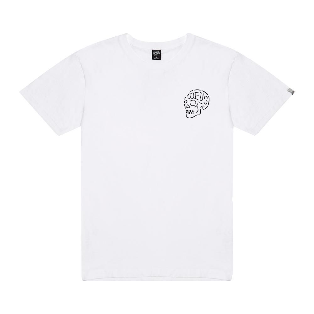 CAMISETA DEUS EX-MACHINA VENICE SKULL WHITE | Mechanic