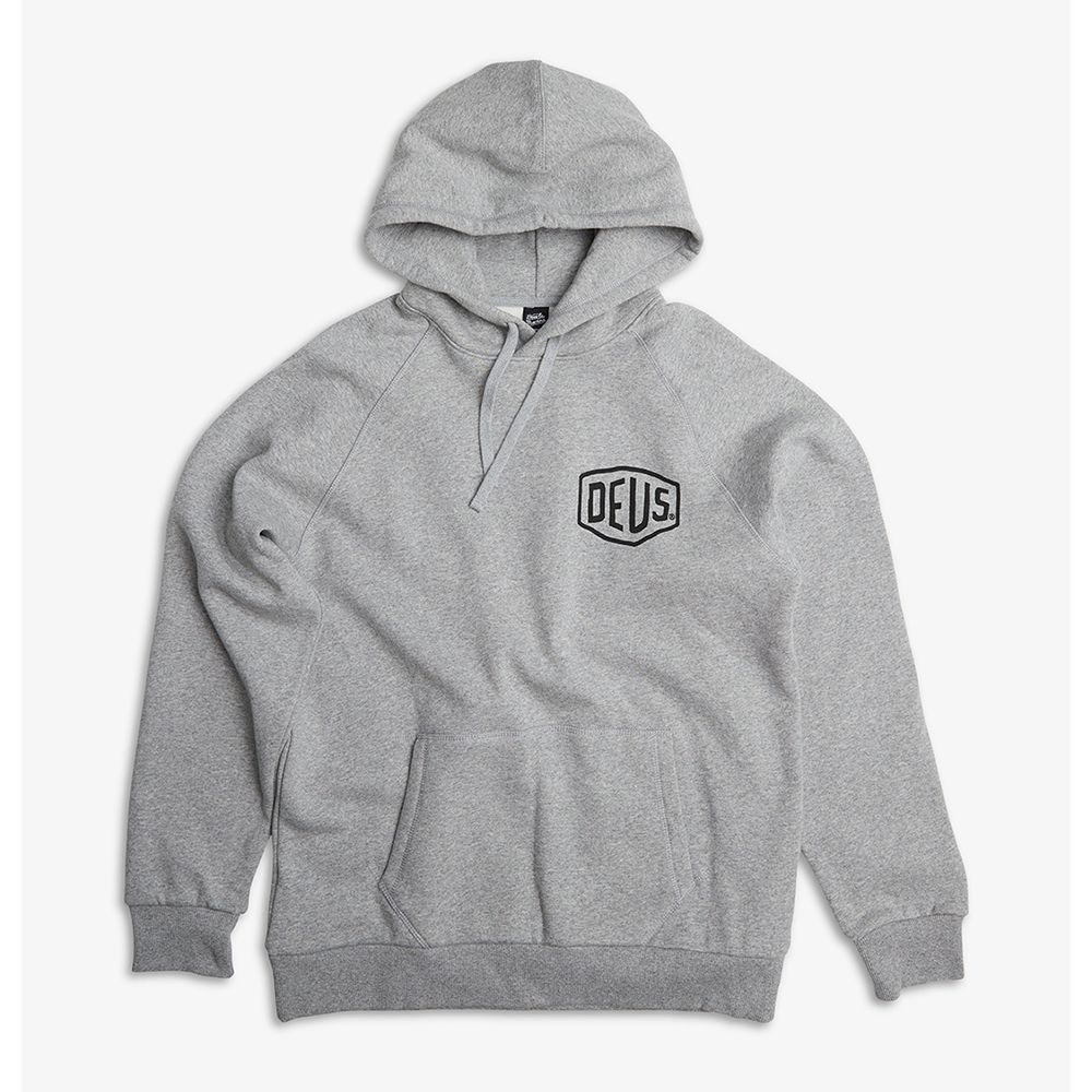 SUDADERA VENICE ADDRESS HOODIE GREY MARLE | Mechanic
