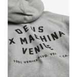 SUDADERA VENICE ADDRESS HOODIE GREY MARLE | Mechanic