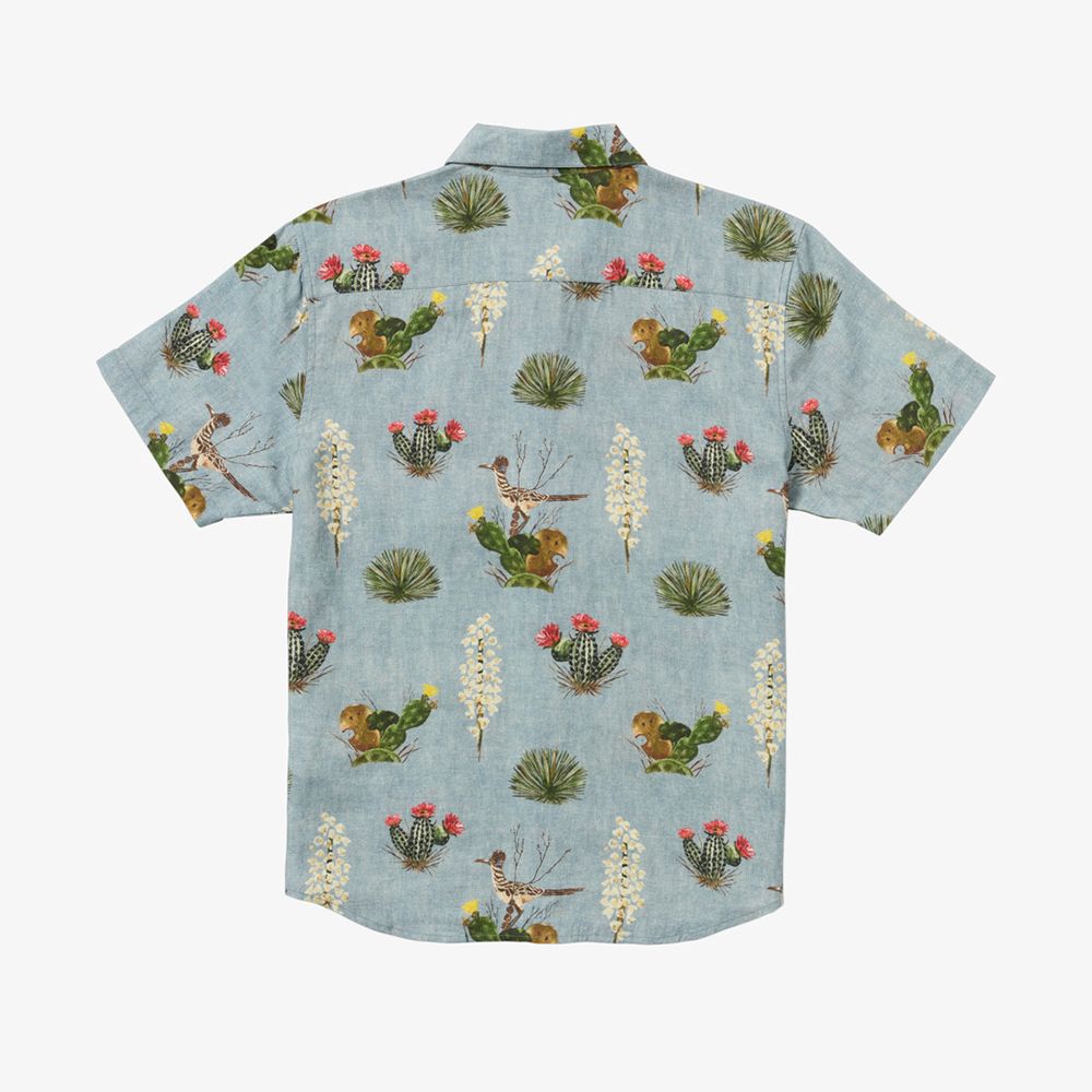 CAMISA RVCA ARTIFACTS DENIM | Mechanic