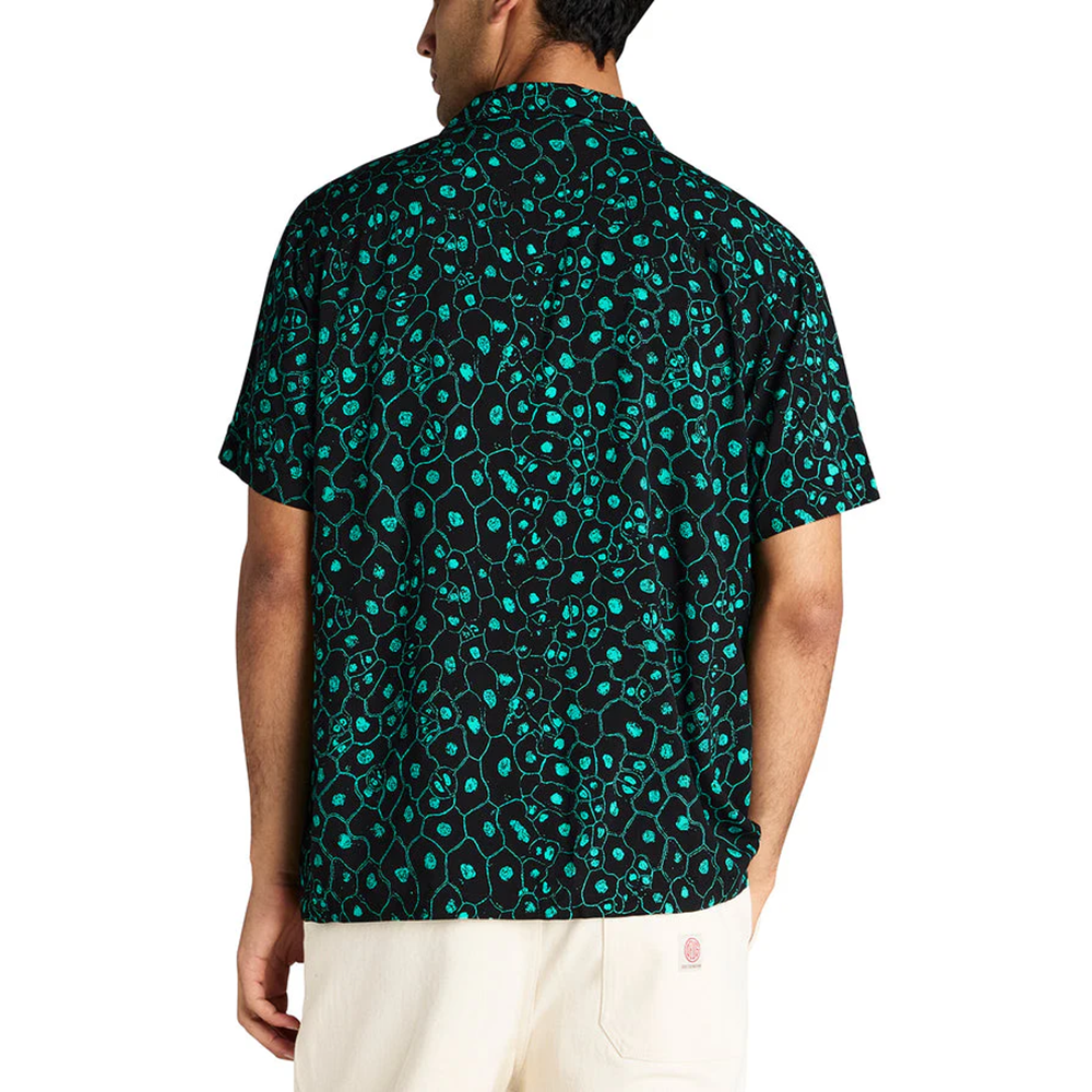 CAMISA DEUS EX-MACHINA PLANT CELL BISCAY GREEN | Mechanic