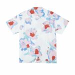 CAMISA OBEY ACRYLIC FLOWER WOVEN CREAM MULTI. Mechanic Tienda de Ropa