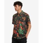 CAMISA RVCA TAPESTRY BLACK | Mechanic