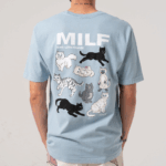 CAMISETA RIPNDIP MAN I LOVE FELINES TEE POWDER BLUE | Mechanic