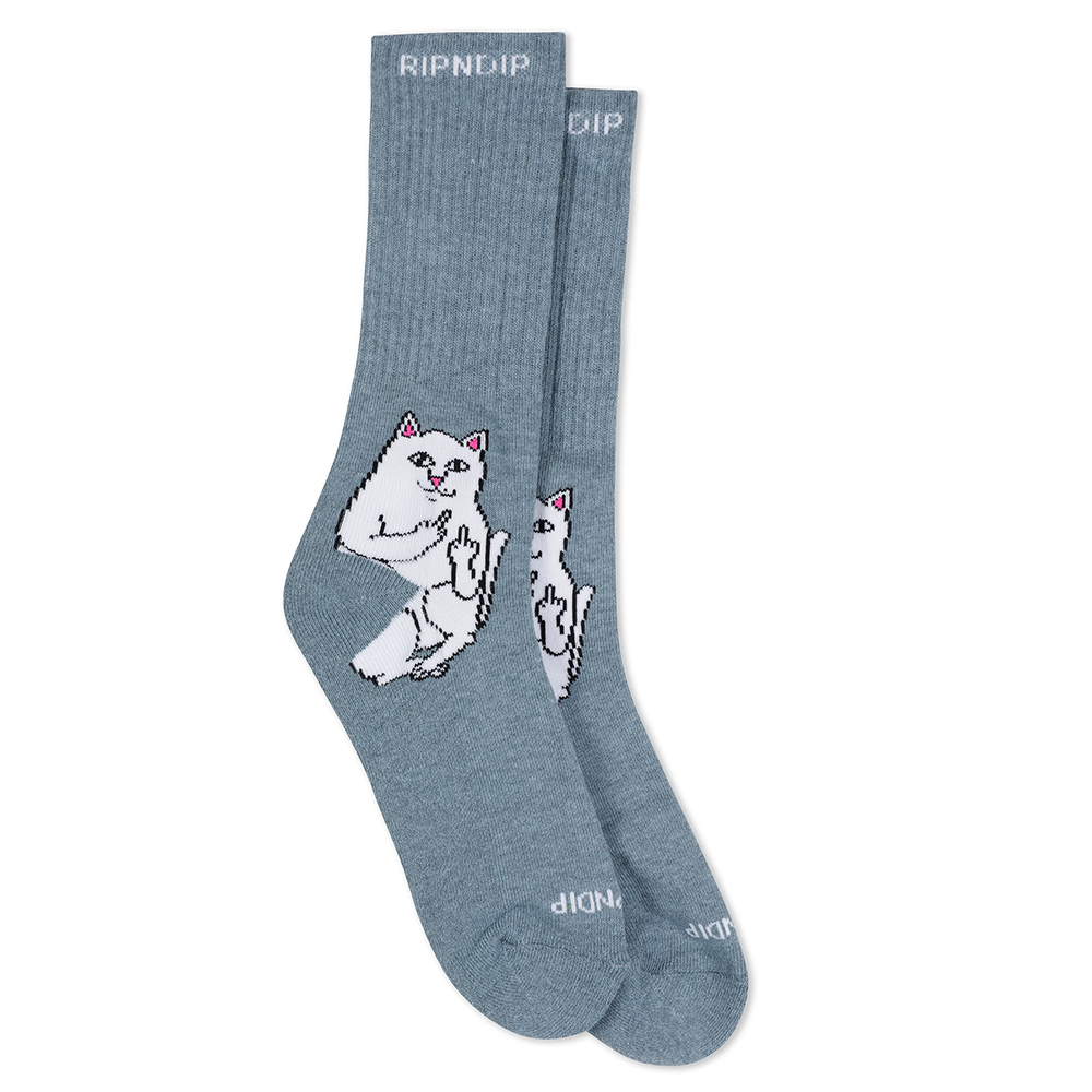 CALCETINES RIPNDIP LORD NERMAL SOCKS CHARCOAL HEATHER | Mechanic
