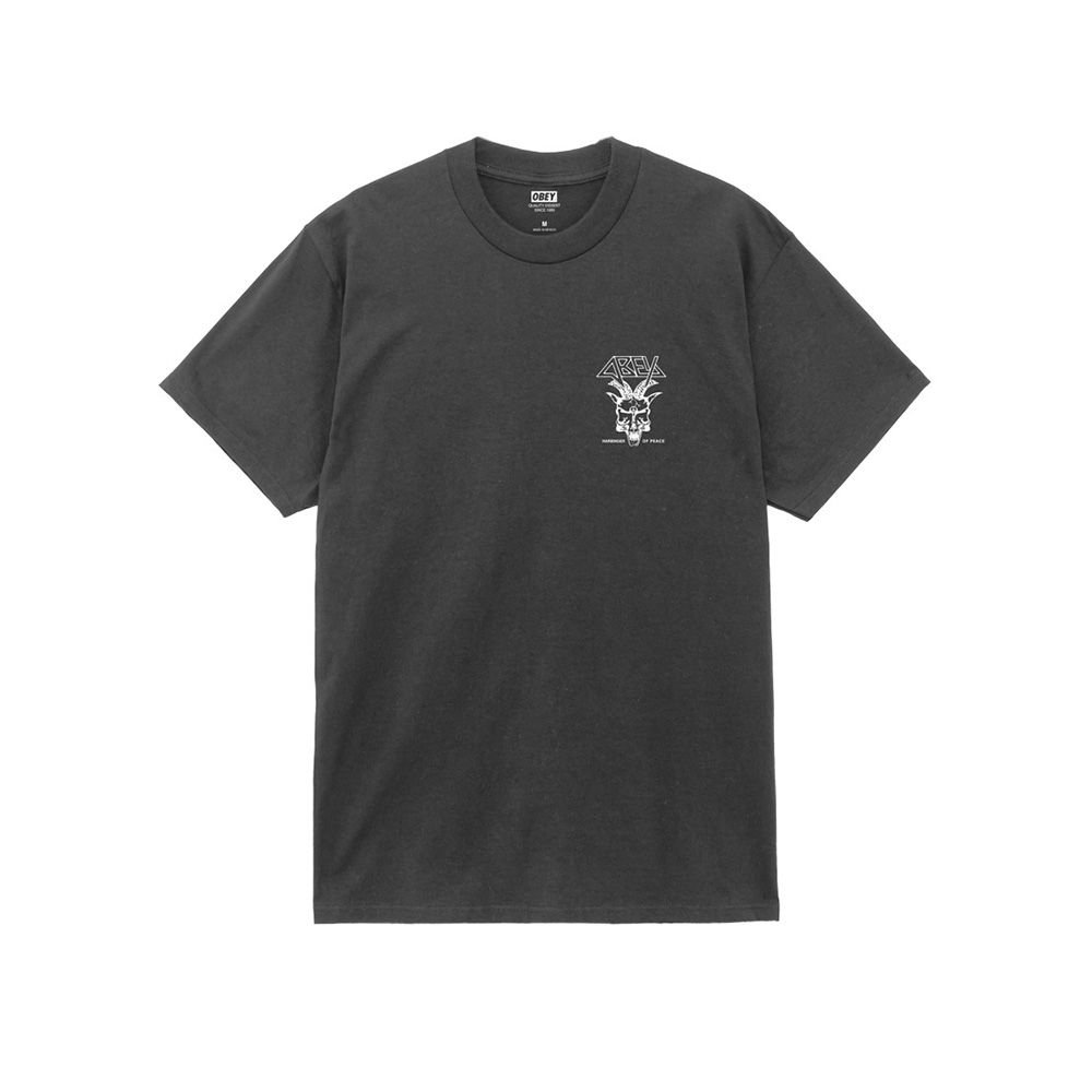 CAMISETA HARBINGER OF PEACE VINTAGE BLACK | Mechanic
