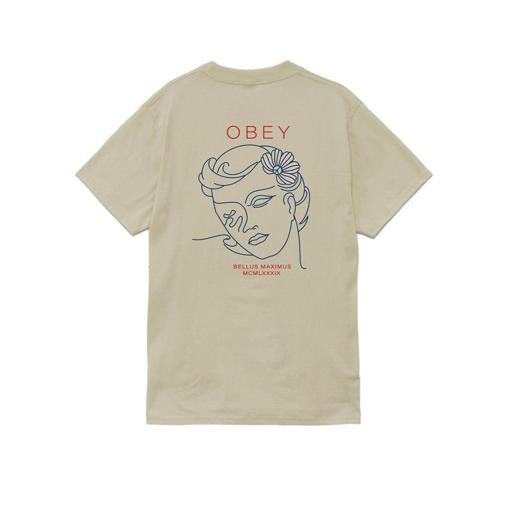 CAMISETA OBEY BELLA MAXIMUS CREAM | Mechanic