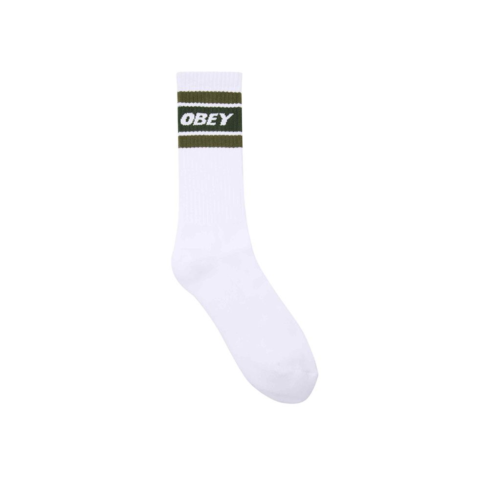 CALCETINES COOPER II SOCKS WHITE KOMBU GREEN | Mechanic