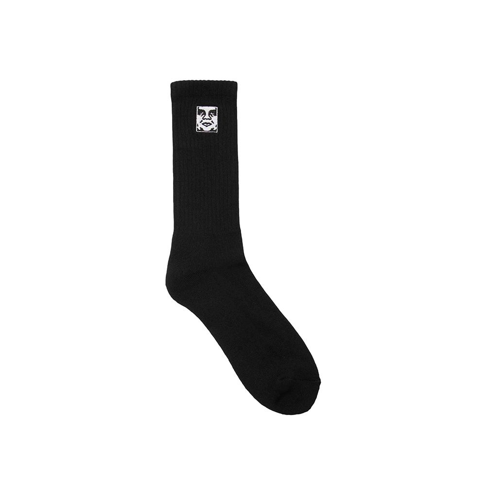 CALCETINES OBEY ICON FACE BLACK | Mechanic