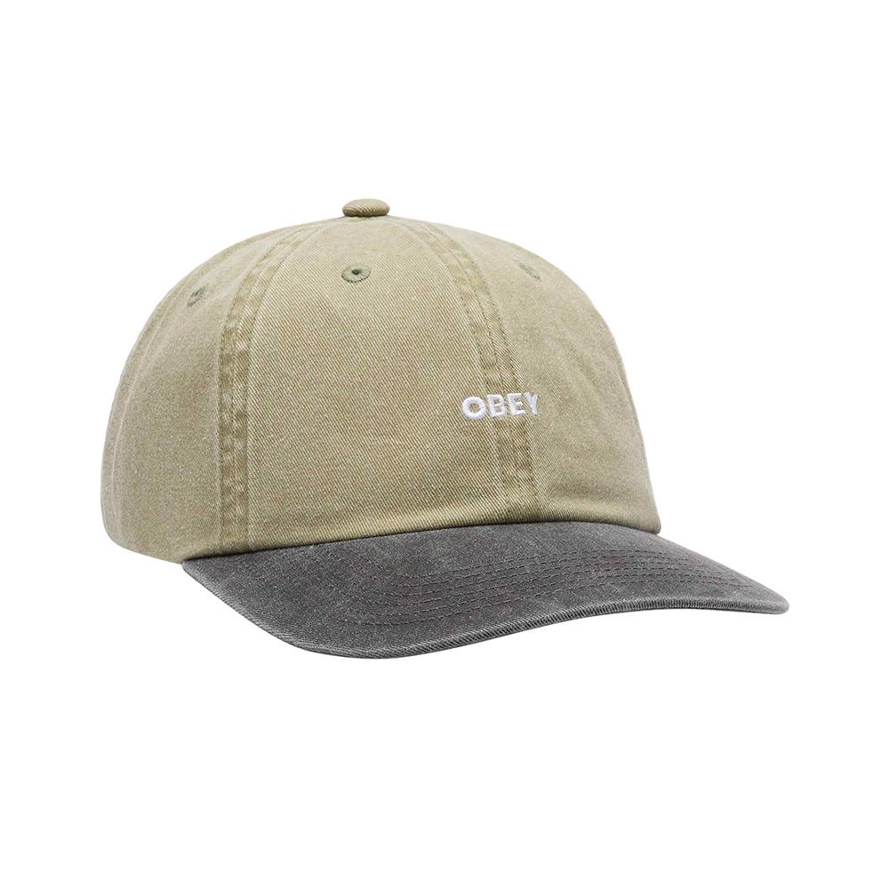 GORRA OBEY PIGMENT BOLD 6 PANEL STRAPBACK PIGMENT KHAKI MULTI | Mechanic