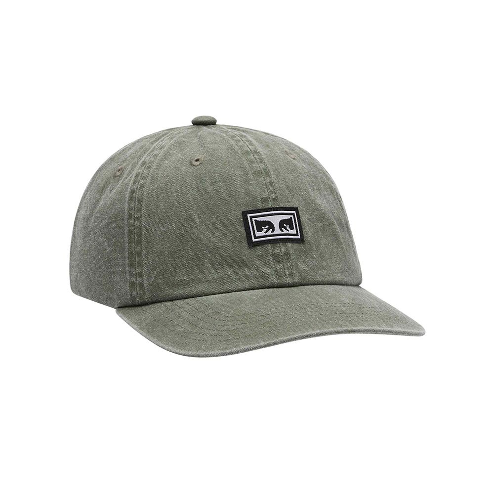 GORRA OBEY ICON EYES PIGMENT 6 PANEL VELCRO PIGMENT GREEN | Mechanic