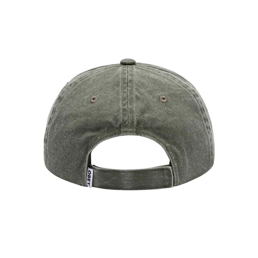 GORRA OBEY ICON EYES PIGMENT 6 PANEL VELCRO PIGMENT GREEN | Mechanic