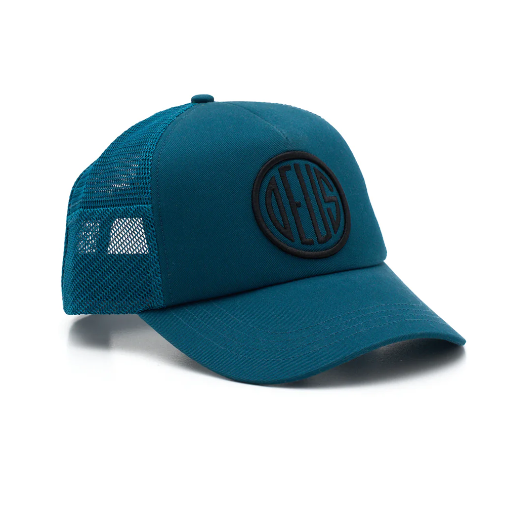 GORRA DEUS EX-MACHINA PILL LOGO TRUCKER LEGION BLUE | Mechanic