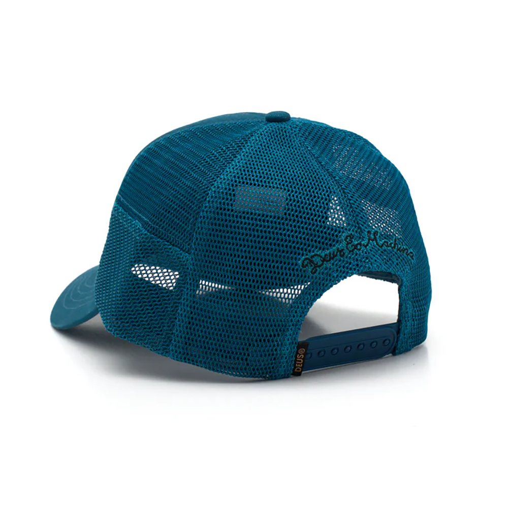 GORRA DEUS EX-MACHINA PILL LOGO TRUCKER LEGION BLUE | Mechanic