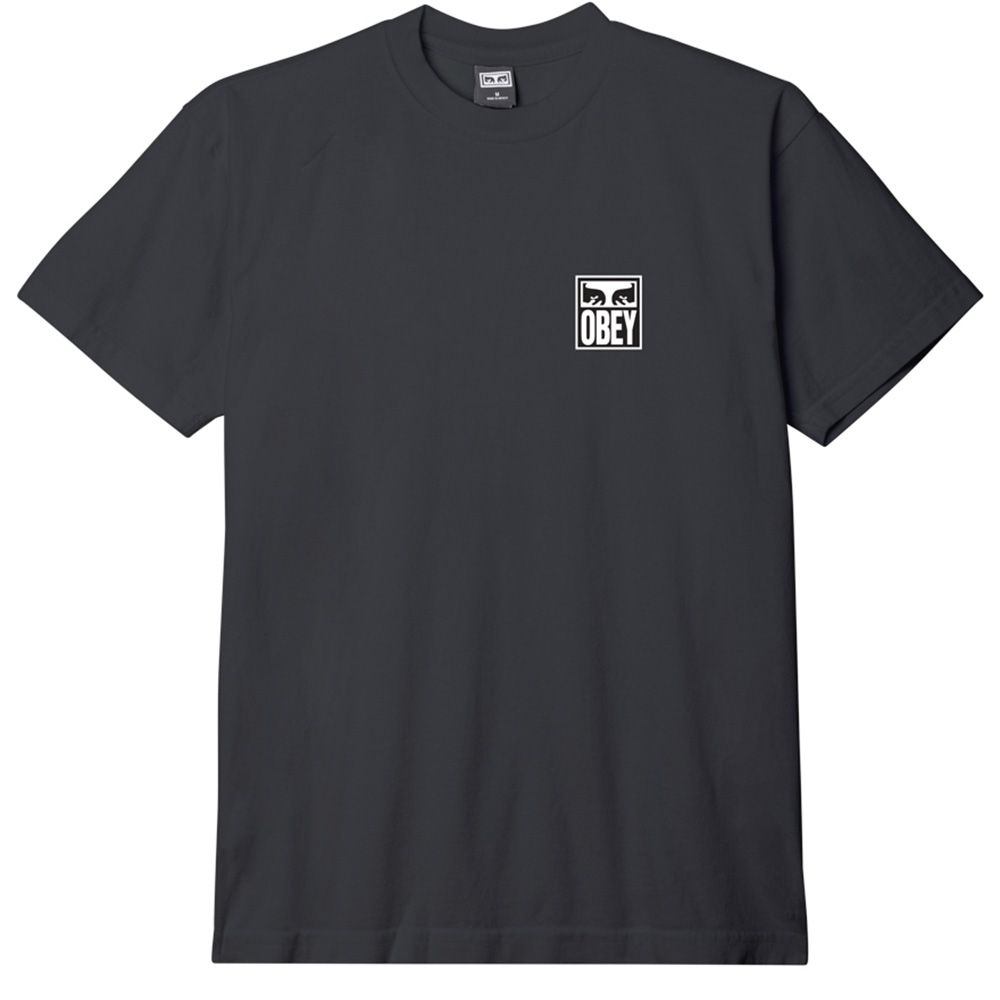 CAMISETA OBEY EYES ICON 2 JET BLACK | Mechanic