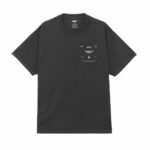 CAMISETA OBEY AROUND THE GLOBE PIGMENT TRUE VONTAGE BLACK | Mechanic