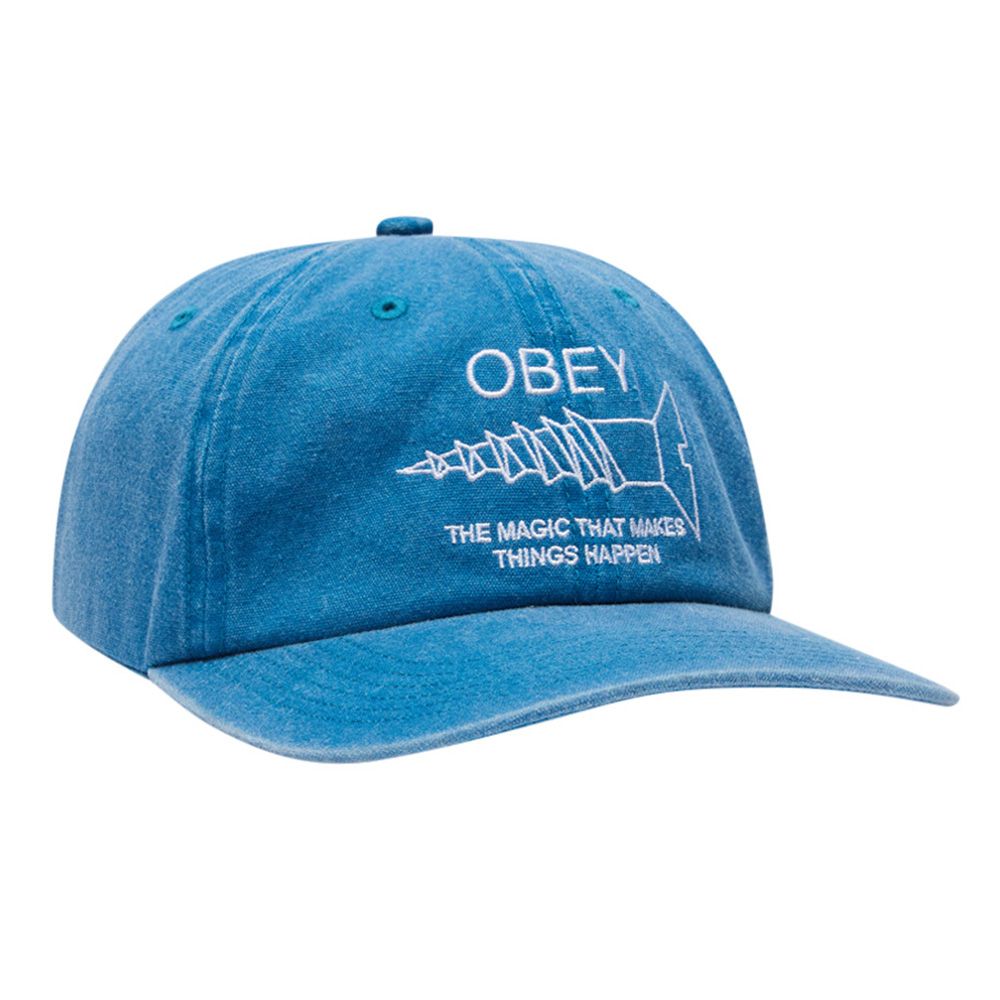 GORRA OBEY PIGMENT THINGS HAPPEN STRAPBACK PIGMENT BLUE | Mechanic