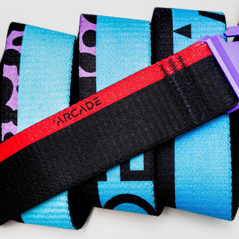 CINTURÓN ARCADE SIERRA ACID FADED BLUE | Mechanic