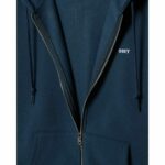 SUDADERA ESTABLISHED WORKS BOLD ZIP HOOD DARK DENIM | Mechanic