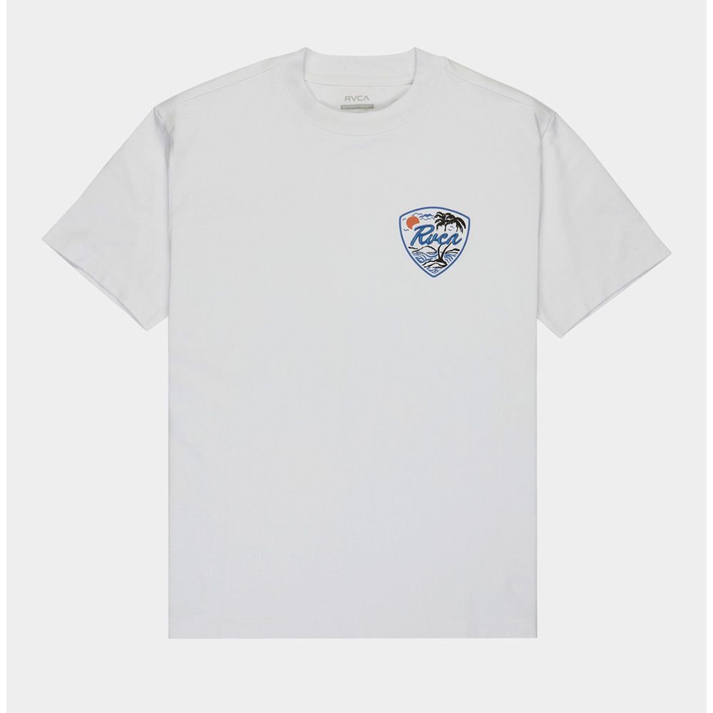 CAMISETA RVCA CURRENTS WHITE | Mechanic