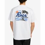 CAMISETA RVCA CURRENTS WHITE. Mechanic Tienda de Ropa