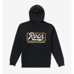 SUDADERA RVCA FRAME UP BLACK. Mechanic Tienda de Ropa