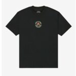 CAMISETA RVCA ROSES POSTER BLACK | Mechanic