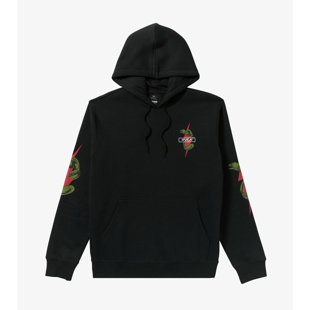 SUDADERA RVCA SOCK SQUAD BLACK | Mechanic