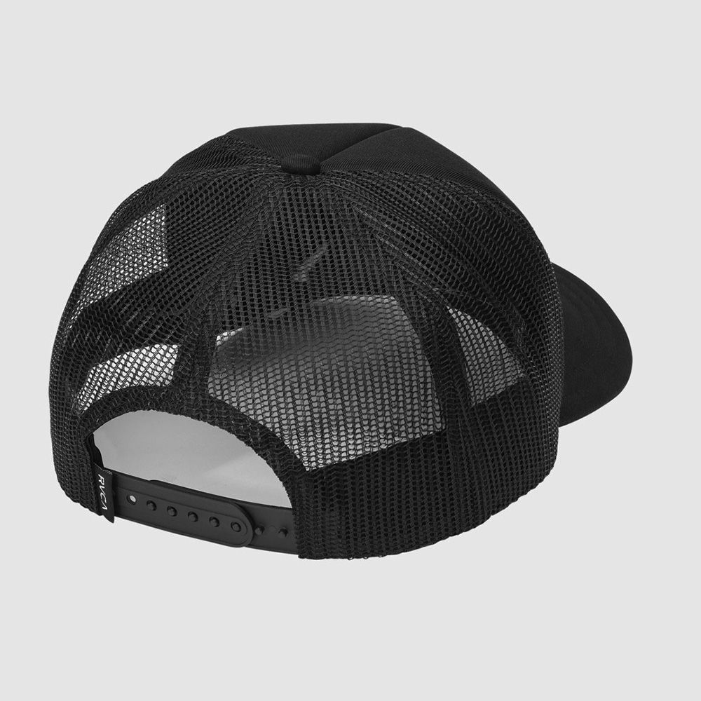 GORRA RVCA SERVICE FOAMY TRUCKER BLACK | Mechanic