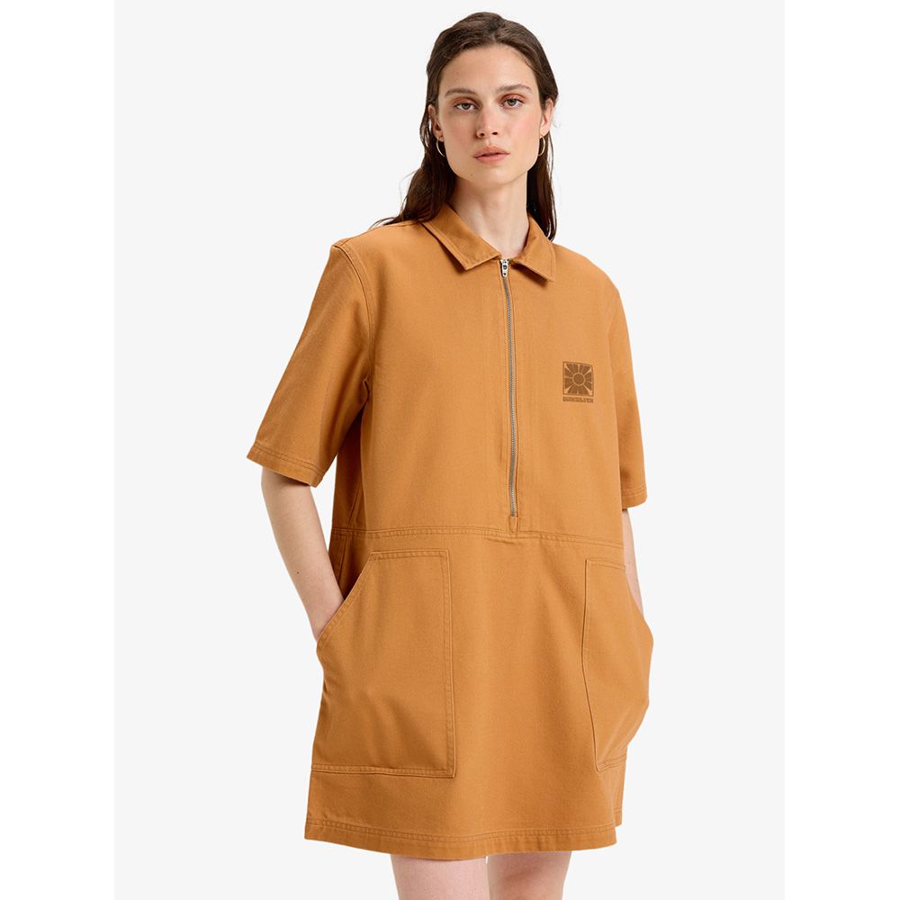 VESTIDO QUIKSILVER  KELAR DRESS BRAN | Mechanic