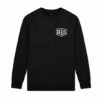 SUDADERA DEUS EX-MACHINA VENICE ADDRESS CREW BLACK | Mechanic