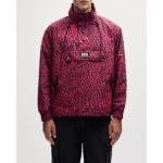 CHAQUETA PULLOVER DEUS EX-MACHINA ZANZIBAR WINDSTOPPER RASPBERRY. Mechanic Tienda de Ropa