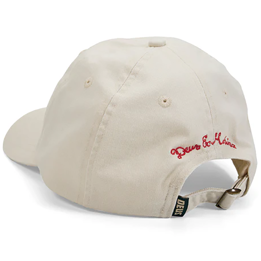GORRA DEUS EX-MACHINA DEEP CUT DAD CAP WHITE | Mechanic