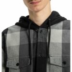 CAMISA  DC SHOES RUCKUS HOODED BLACK. Mechanic Tienda de Ropa