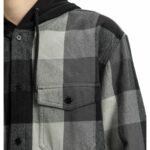 CAMISA  DC SHOES RUCKUS HOODED BLACK. Mechanic Tienda de Ropa