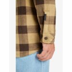 CAMISA QUIKSILVER BERING STRAIT CHECK SHIRT SPONGE. Mechanic Tienda de Ropa