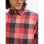 CAMISA QUIKSILVER MOTHERFLY PLAID MINERAL RED. Mechanic Tienda de Ropa
