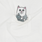 CAMISETA RIPNDIP NUT THEN BOLT POCKET TEE BONE. Mechanic Tienda de Ropa