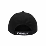 GORRA OBEY STAR 6 PANEL VELCRO BACK BLACK. Mechanic Tienda de Ropa